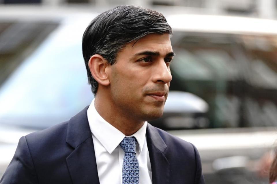 The National: Prime Minister Rishi Sunak has told people â€˜we will get through thisâ€™, as he backed the latest increase in interest rates (Victoria Jones/PA)