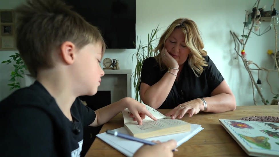 Noah and his mother Emma