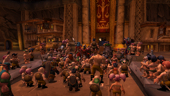 Gnomes take over Ironforge