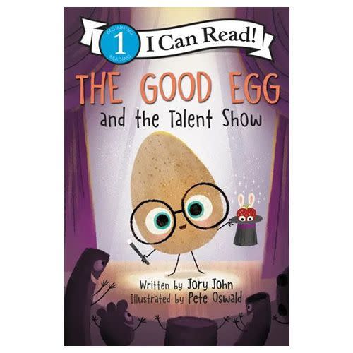 <p><a href="https://go.redirectingat.com?id=74968X1596630&url=https%3A%2F%2Fwww.barnesandnoble.com%2Fw%2Fthe-good-egg-and-the-talent-show-jory-john%2F1139752642&sref=https%3A%2F%2Fwww.goodhousekeeping.com%2Flife%2Fentertainment%2Fa60812777%2Fbarnes-and-noble-summer-reading-2024%2F" rel="nofollow noopener" target="_blank" data-ylk="slk:Shop Now;elm:context_link;itc:0;sec:content-canvas" class="link ">Shop Now</a></p><p>The Good Egg and the Talent Show</p><p>barnesandnoble.com</p><p>$5.99</p><span class="copyright">HarperCollins</span>