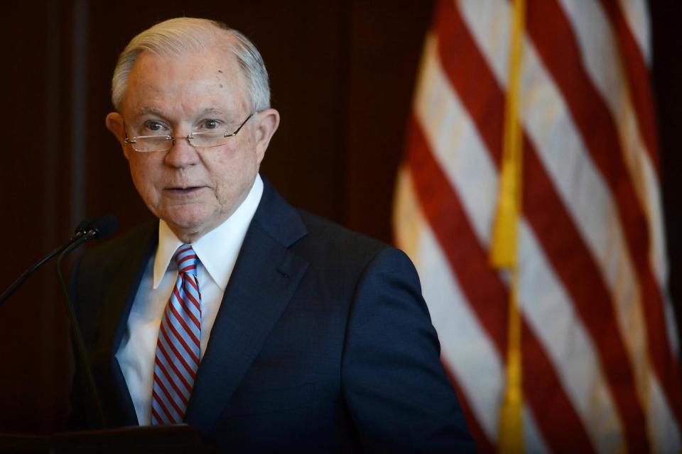 U.S. Attorney General Jeff Sessions speaks on immigration policy and law enforcement (AP)