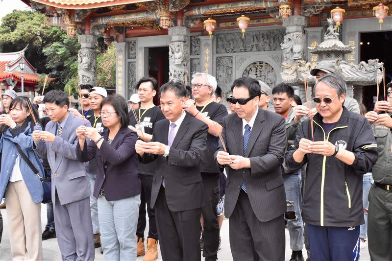 《國際橋牌社》馬祖開鏡。（圖／國際橋牌社劇組提供）