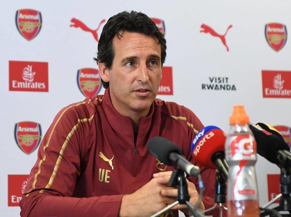 Emery will rotate his side for the Europa League trip to Sporting (Getty)