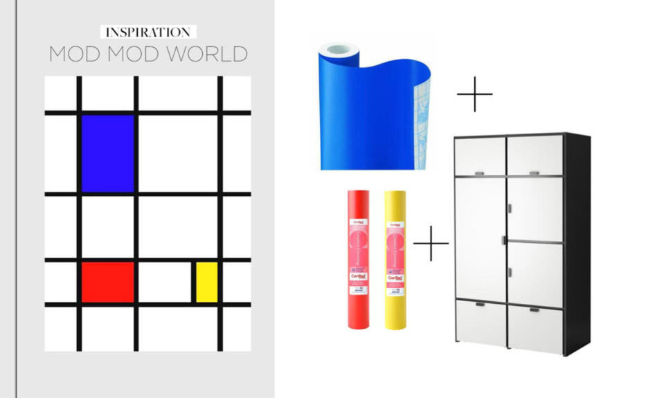 Mondrian wardrobe