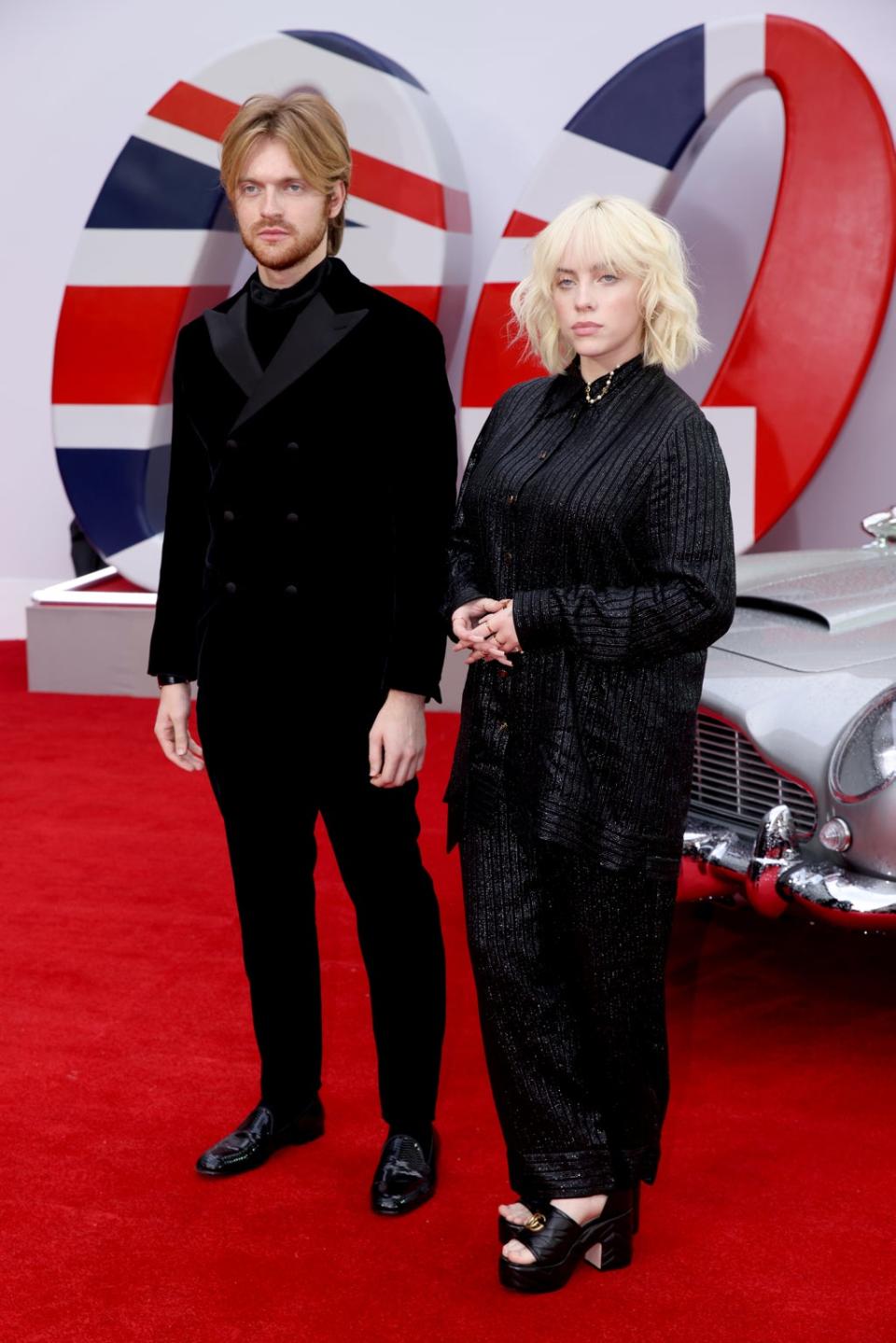 Billie Eilish and Finneas O’Connell (Tim P Whitby/Getty Images for EON Productions, Metro-Goldwyn-Mayer Studios, and Universal Pictures)