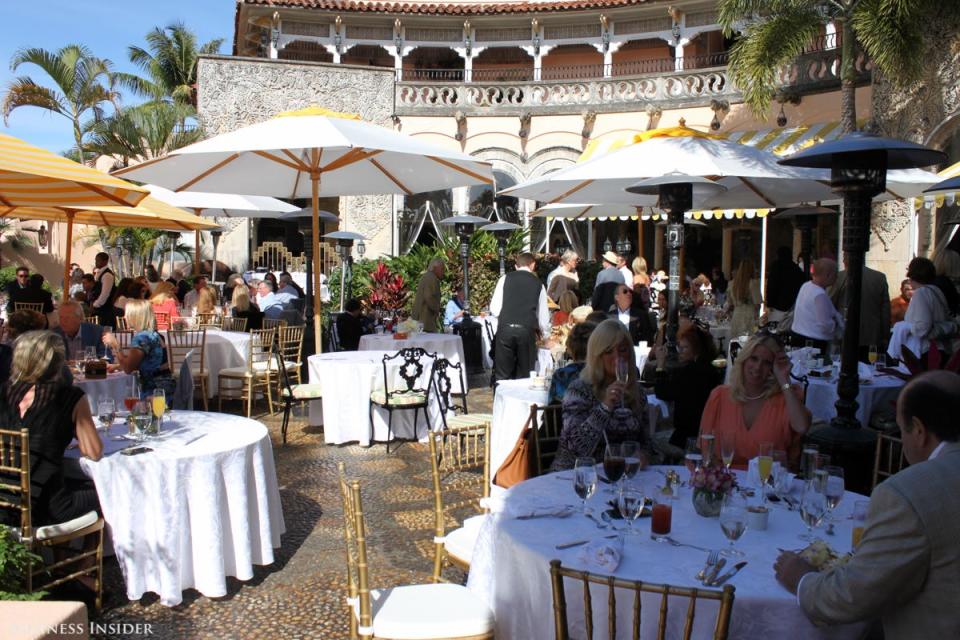 brunch wealth mar a lago club palm beach trump