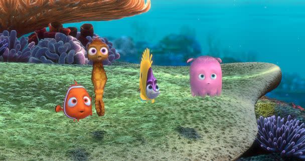 PHOTO: Nemo and his friends are shown in a scene from 'Finding Nemo.' (Disney/Pixar)