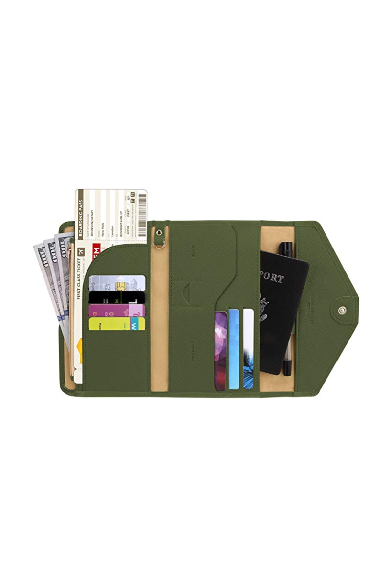 Multi-Purpose Travel Passport Wallet