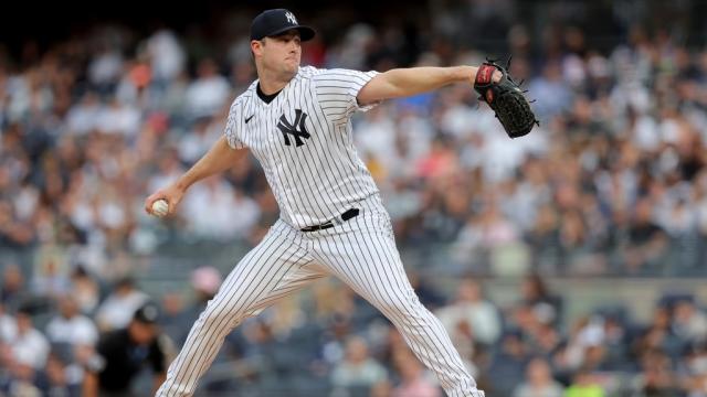 The first Gerrit Cole New York Yankees jersey has dropped