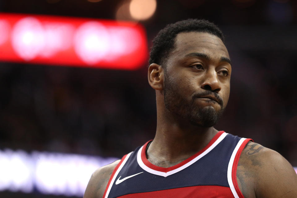 How will the Wizards stay afloat with John Wall sidelined for six to eight weeks? (Getty)