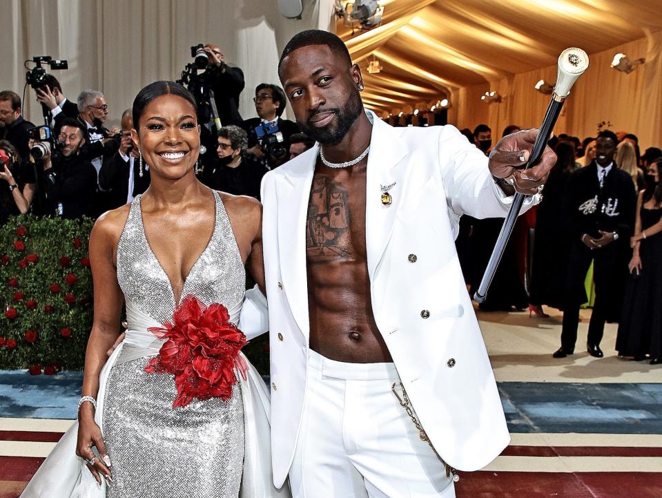 Gabrielle Union, Dwayne Wade 2022 Met Gala