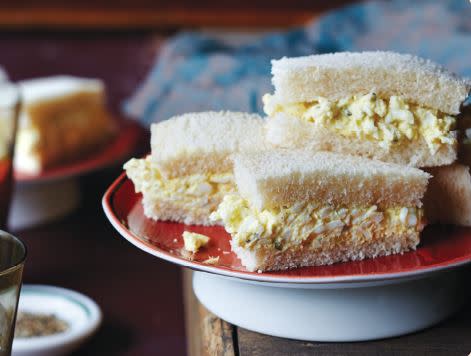 Inspired By: The Masters Egg Salad Sandwiches