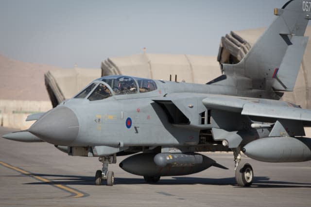 File image of an RAF Tornado aircraft