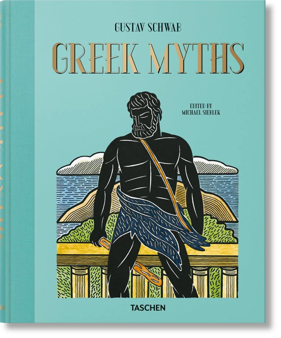 Book cover art for Greek Myths