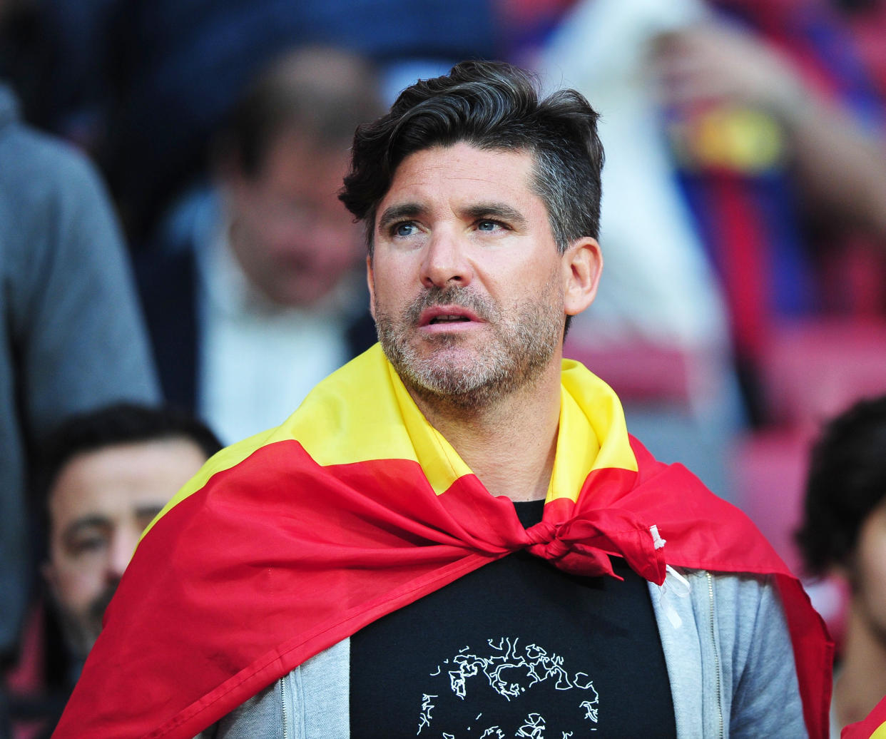 MADRID, SPAIN - APRIL 21:  Tono Sanchis is seen at the Spanish Copa del Rey Final match between Barcelona and Sevilla at Wanda Metropolitano  on April 21, 2018 in Madrid, Spain.  (Photo by Europa Press/Europa Press via Getty Images)