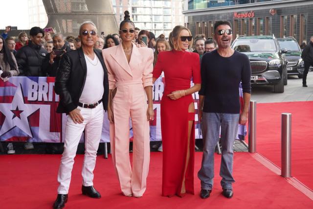 Bruno Tonioli (L) has joined Dixon, Amanda Holden and Simon Cowell on the judging panel (PA Wire)