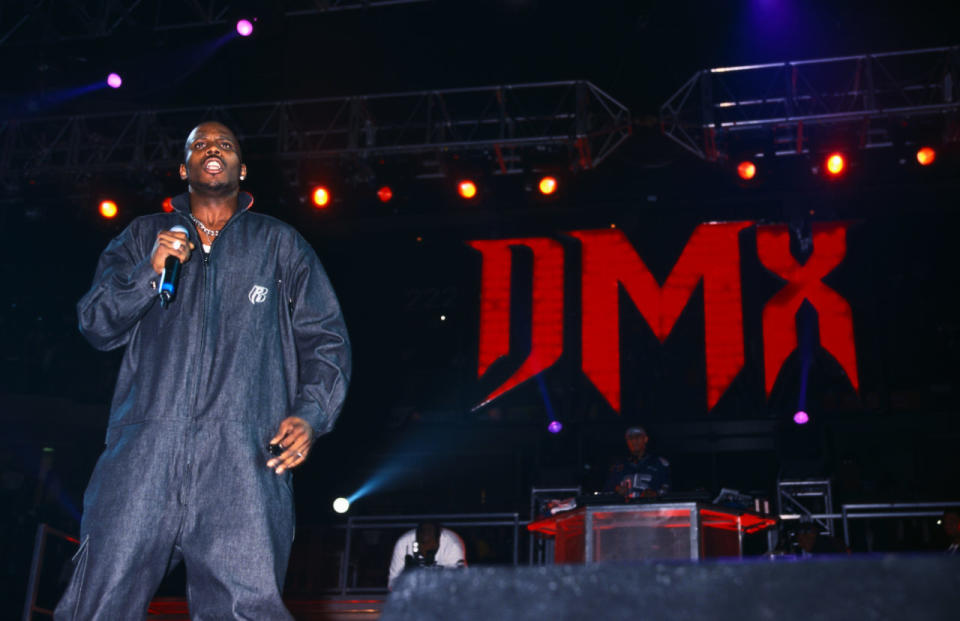 DMX Performing on Tour