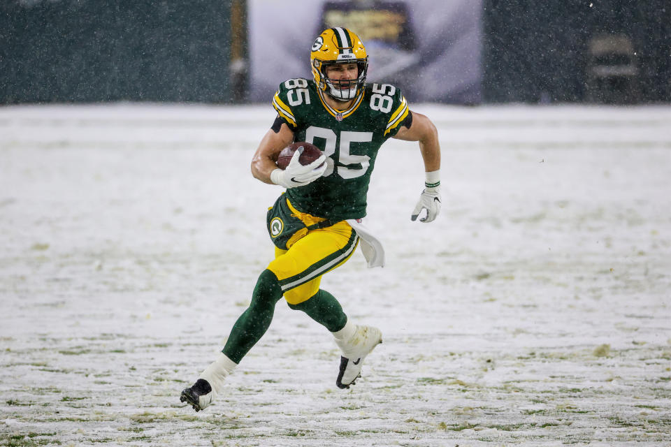 Robert Tonyan #85 of the Green Bay Packers 