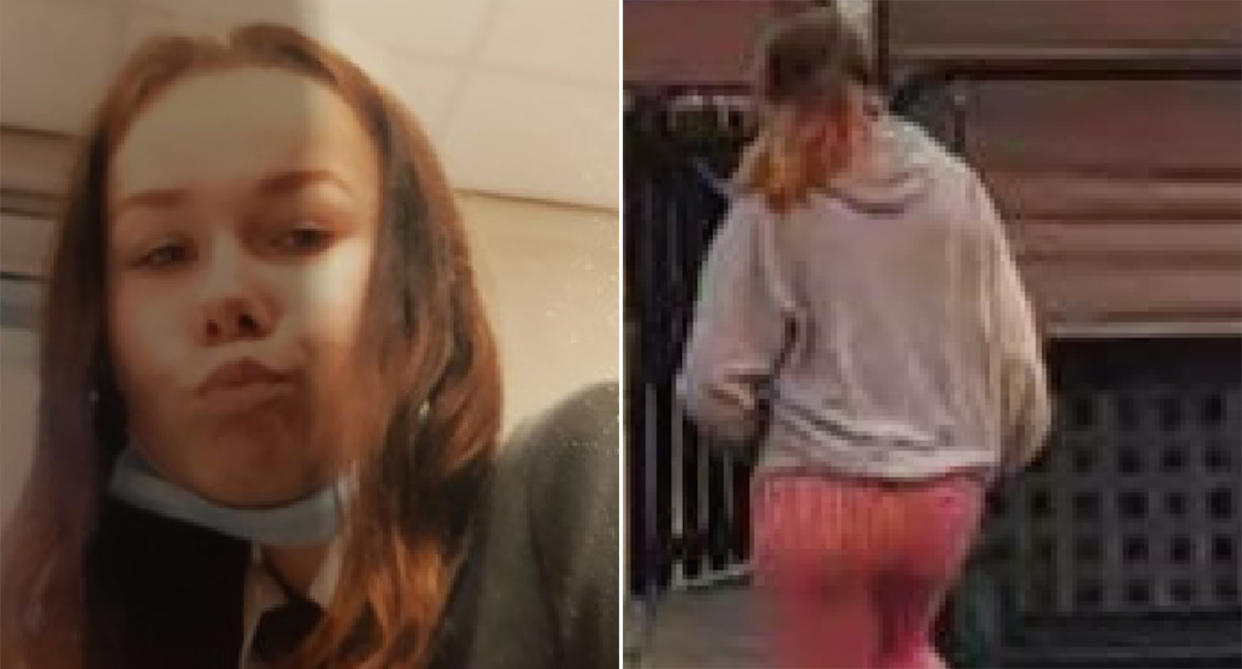 Police have released images of missing teenager Ebony Carpenter. (West Yorkshire Police)