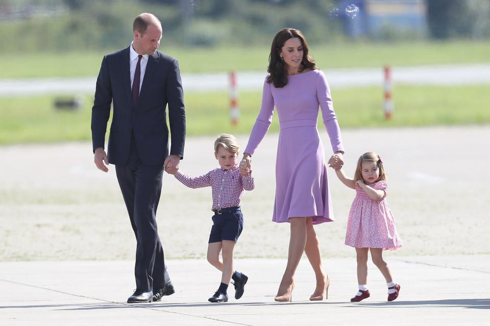 Prinz William und Prinz George stehen auf Platz zwei und drei der Thronfolge. (Bild: Chris Jackson/Getty Images)