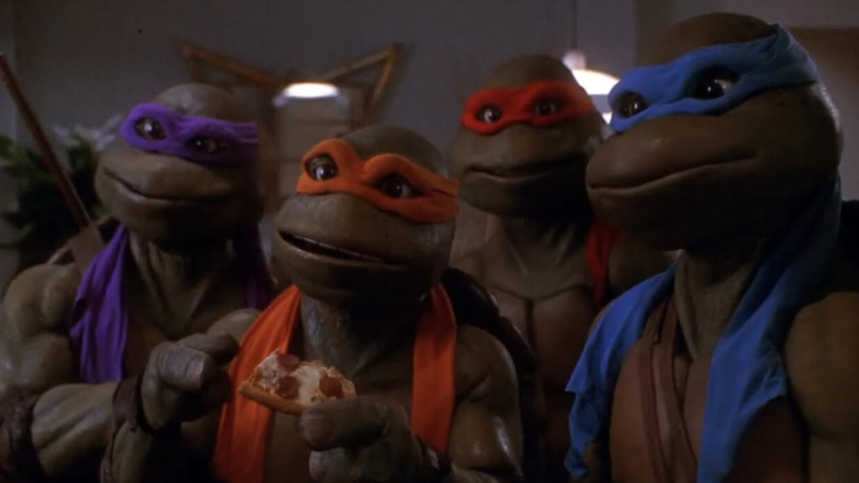  The Teenage Mutant Ninja Turtles cast 