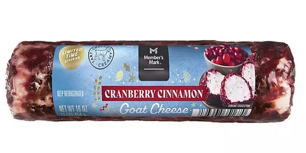 cranberry cinnamon goat cheese from sams club