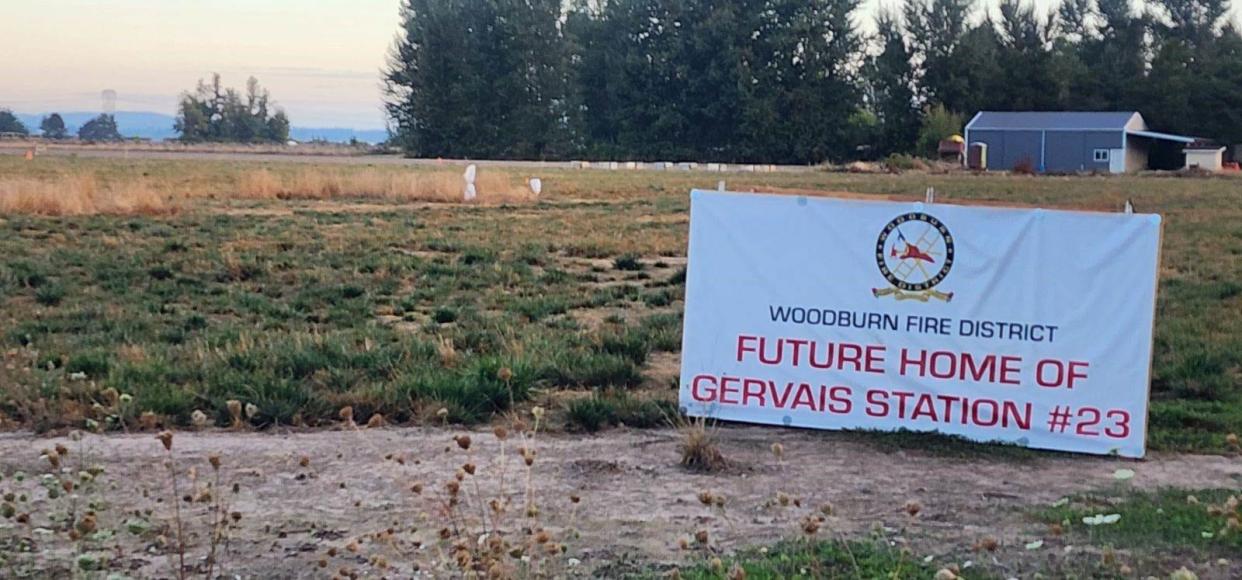 The Woodburn Fire District is planning a Gervais station near Interstate 5 north of Salem. Construction is set to begin in 2024.