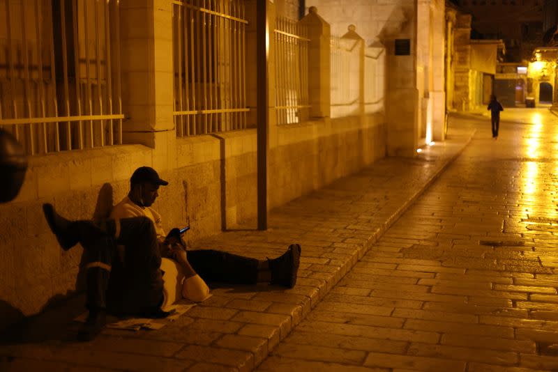 Pandemic brings dark times to Jerusalem's Old City