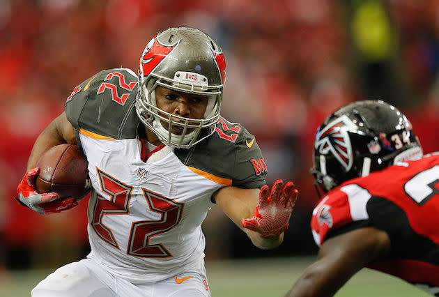 Brad and Brandon decide whether or not you should give Doug Martin the stiff arm in Week 10. (Getty)