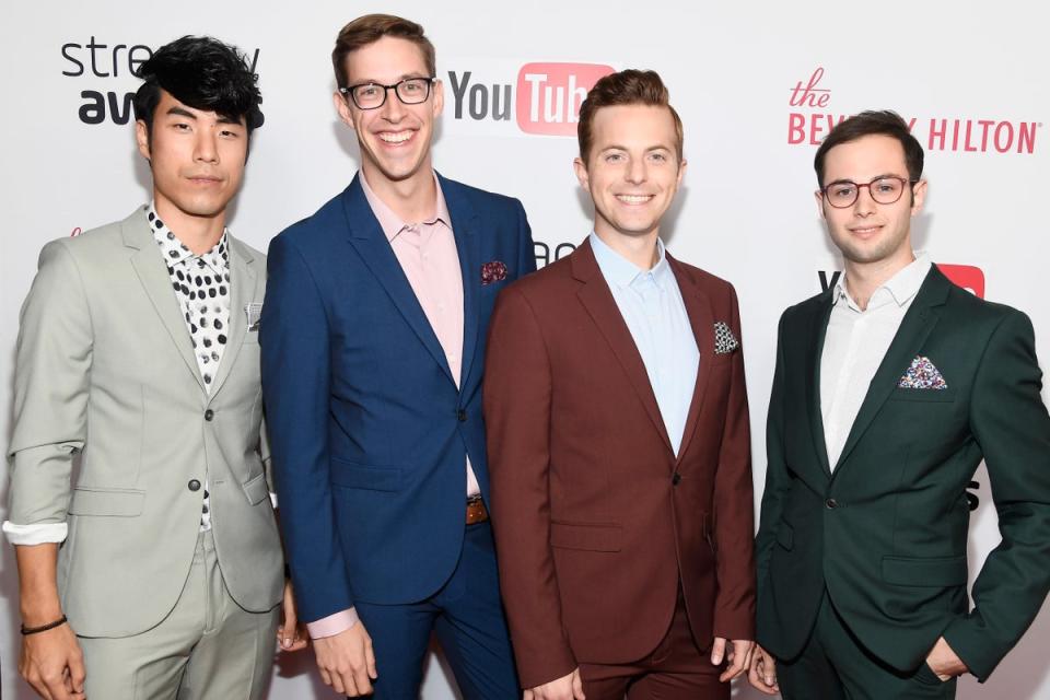 Eugene Lee Yang, Keith Habersberger, Ned Fulmer and Zach Kornfeld (Getty Images)