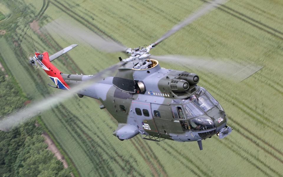 The first Puma helicopters came into service in 1971 - Hannah Smoker/RAF