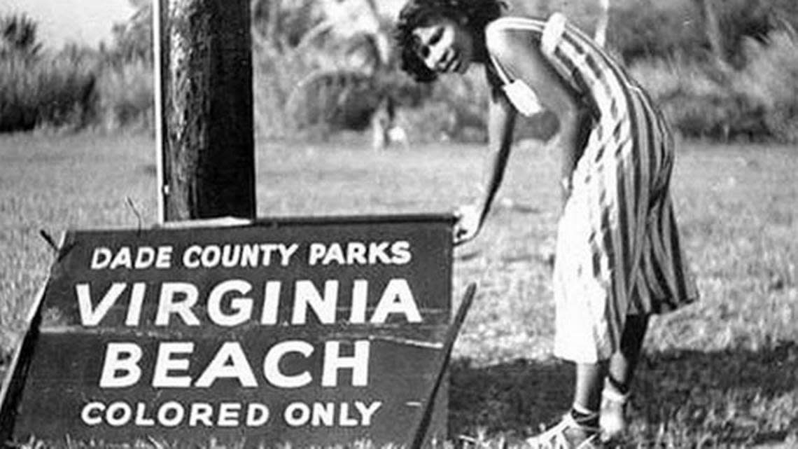 During the time of segregation, Virginia Key was the only beach that Blacks could use in Miami-Dade County.