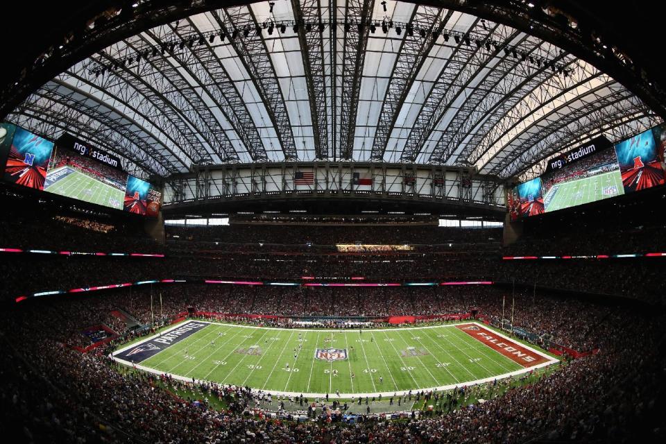 The LSU vs. BYU game was scheduled for NRG Stadium, home of the Houston Texans and Super Bowl LI. (Getty Images)