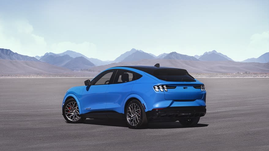 El Mustang Mach-E llegó al país en su versión GT más deportiva.