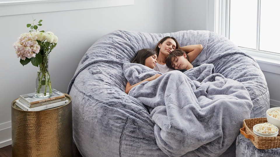 Be sure to make enough room for this hefty, yet comfortable, addition.