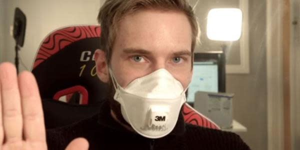 PewDiePie bromeó sobre coronavirus y tuvo polémico regreso a YouTube