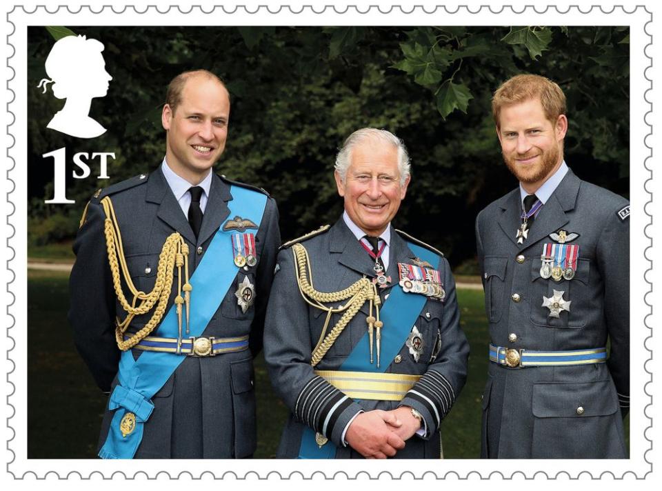 Prince William, Prince Charles and Prince Harry