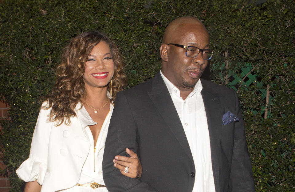 Bobby Brown pays visit to Whitney Houston grave with wife Alicia credit:Bang Showbiz