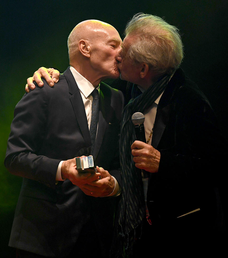 Ian McKellen and Patrick Stewart