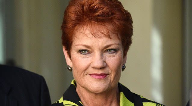 Pauline Hanson. Picture: 7 News