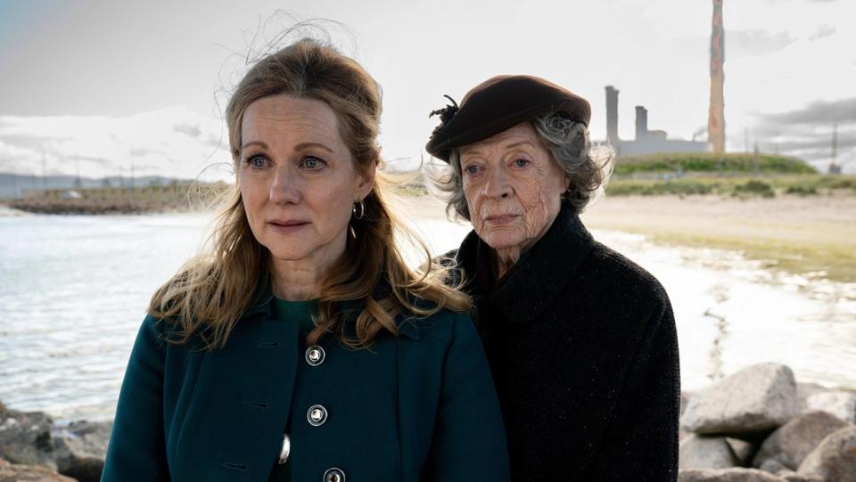 Laura Linney and Maggie Smith in The Miracle Club