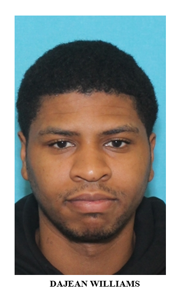 Dajean D. Williams, 28, is wanted by the FBI for charges in the 4-Nation gang case. He was indicted in May.