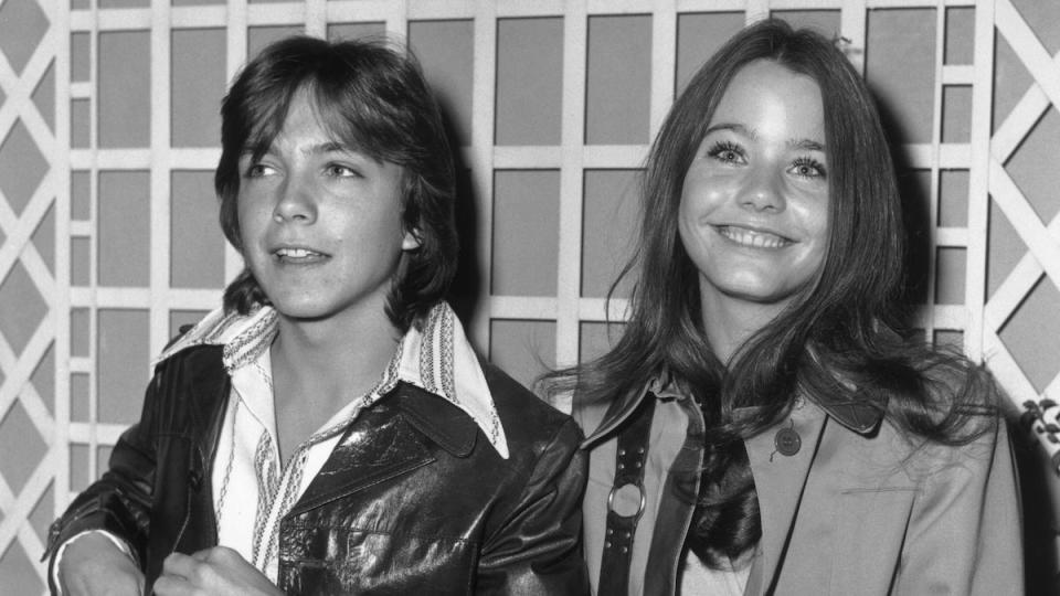 Susan Dey and David Cassidy in 1970