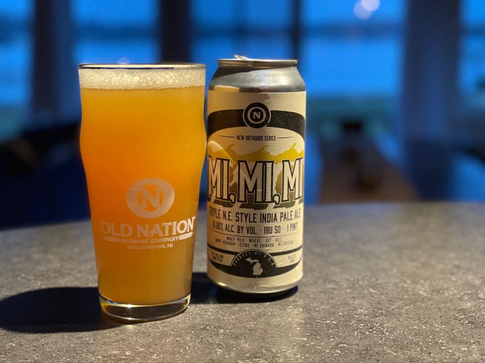 MI, MI, MI Triple IPA from Old Nation Brewing Co.