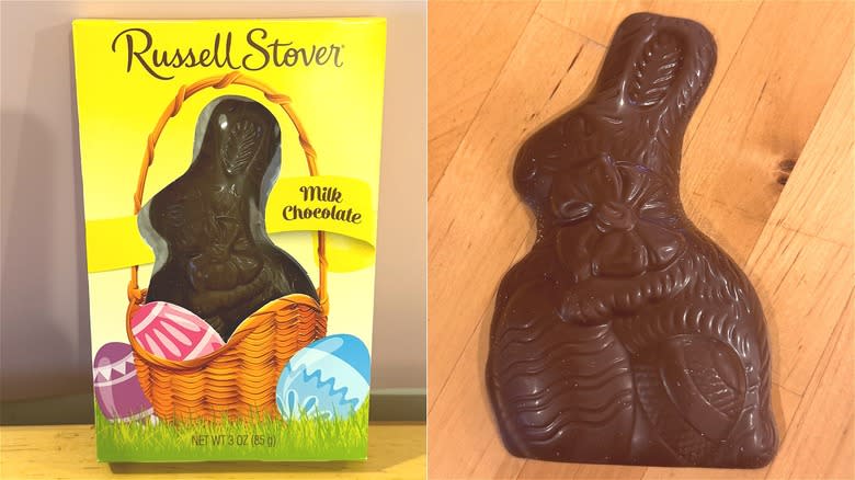 Russell Stover chocolate bunny