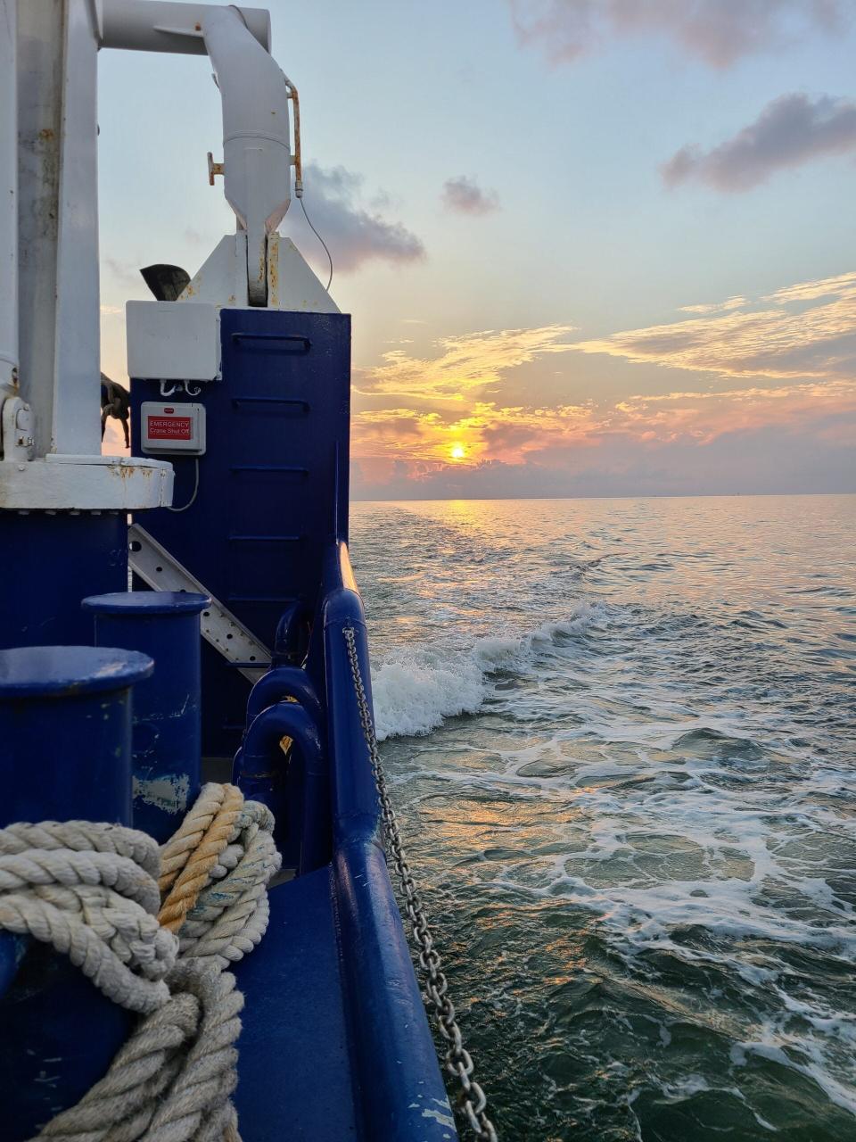 Scientists sailing to measure the Gulf of Mexico's 2022 dead zone