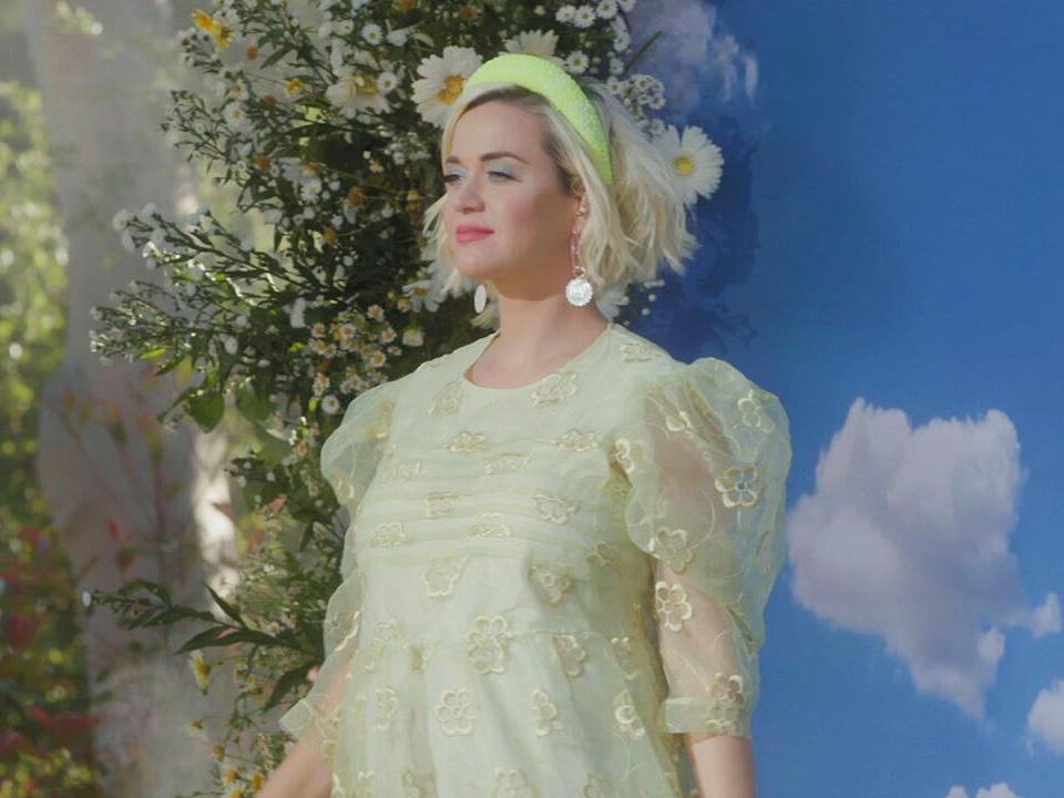 Katy Perry performs "Daisies" on the Good Morning America Summer Concert Series in 2020.