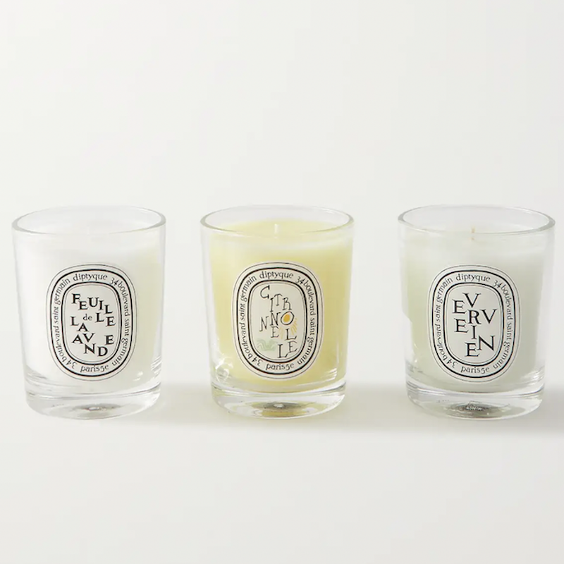 Set Of Three Scented Candles