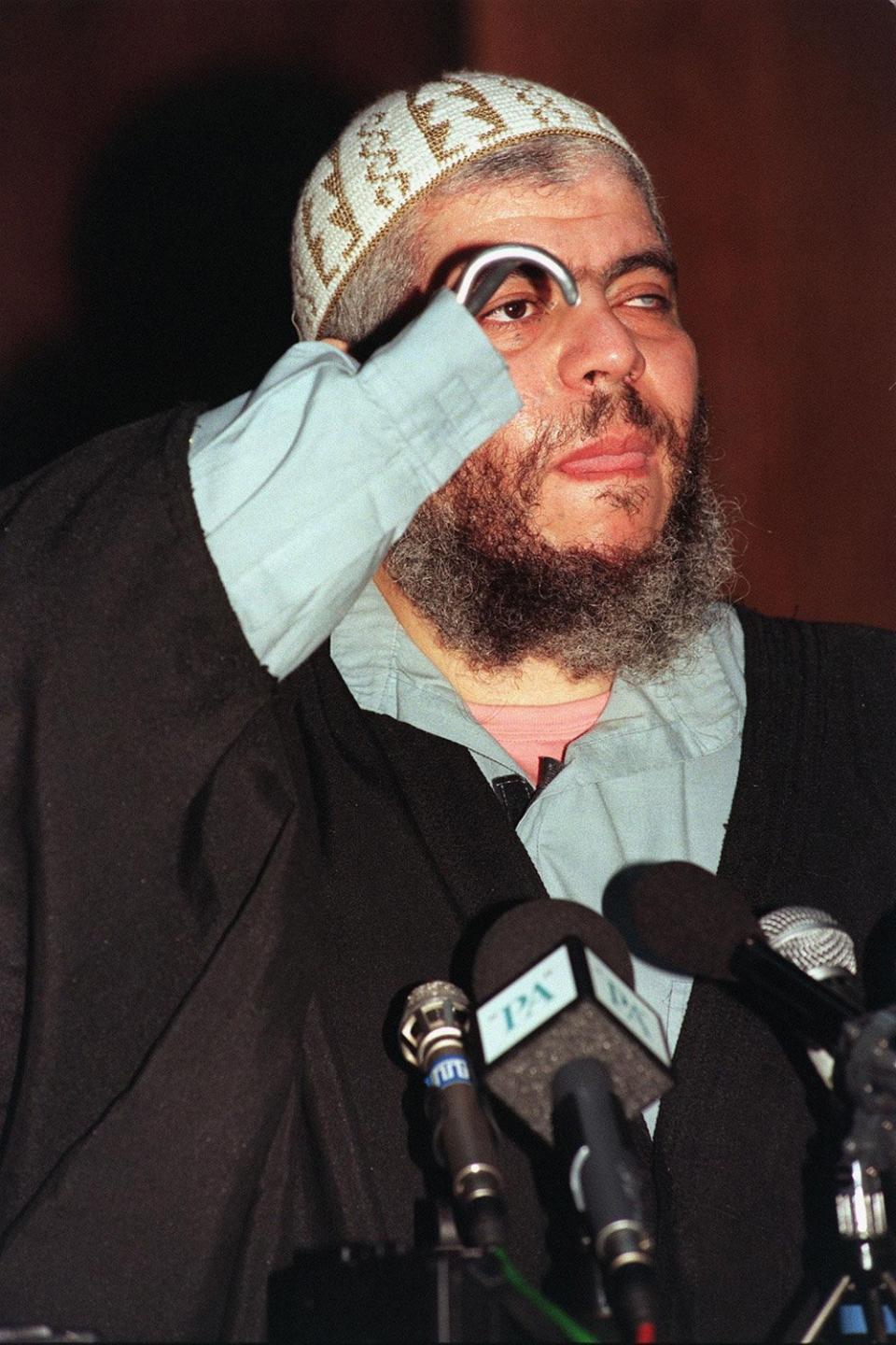 Abu Hamza is in prison due to terror offences