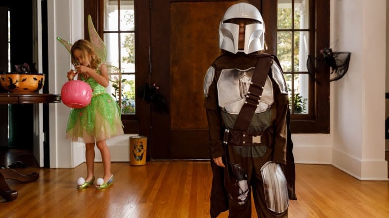 The Mandalorian will be a popular costume this Halloween.